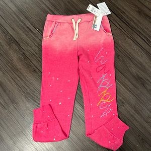 NWT Girls Vintage Havana Sweatpants Size M